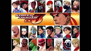 Street Fighter EX3 Character Edit (Slowed Down)
