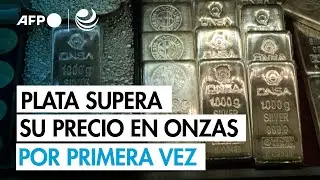 El precio de la plata supera los 75 d&oacute;lares la onza por primera vez