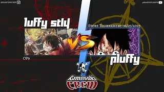 (OP9) LUFFY ST14 VS PLUFFY / ONEPIECE TCG / STORE TOURNAMENT 06-03-25
