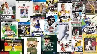 Cricket Video Games evolution in graphics||| EA CRICKET 96 to ASHES CRICKET 17||