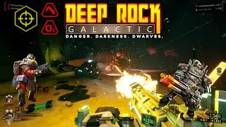 DEEP ROCK GALACTIC - HAZARD 5 ELIMINATION - MACTERA PLAGUE + LOW OXYGEN GAMEPLAY