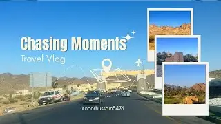 A Calm Desert Drive | Najran to Al-Amowa Road View Documentary