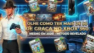 Como ter mais de 50 jogos de gra&ccedil;a no Xbox 360 mesmo em 2026