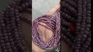 Mystic Red Ruby Corundum Rondelle Faceted Gemstone Beads Strand - AK Gemstone Beads