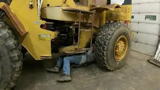 CAT Wheel Loader With 19,000 Hours Gets Full Service - Exhaust Repair