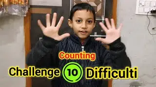 🤨Counting one english two hindi challenge || Abhi v Vlog