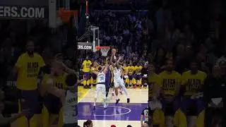 Luka Doncic gets a tech after getting fouled! #lukadoncic #lakers