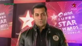 Salman Khan won Airtel Superstar Hero Award at Airtel Super Star Awards 2011