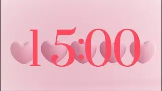 15 Minute Valentine&rsquo;s Day Timer ❤️ with LoFi Music