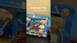 ASMR Unboxing Robocar Poli, Heli, Amber, Roy and Friends, ASMR No Talking #automobile #asmr #shorts