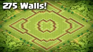Clash of Clans - INSANE Town Hall 10 Trophy/War Base | 275 Walls | Anti-Earthquake