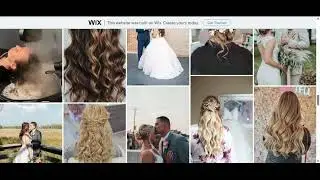 Hair Salon & Barber Shop Wix Website Template | Modern Booking-Ready Design