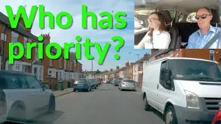 Driving lesson on AWARENESS and PLANNING on narrow roads