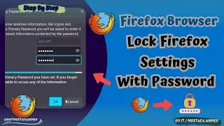 How to lock Firefox Settings With a Password | Privacy Settings