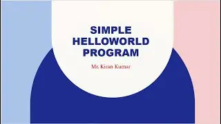 How to write simple HelloWorld in java using notepad and run it in (cmd) command promt ?