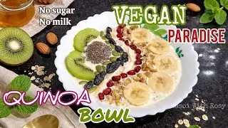 Power breakfast❗clean eating VEGAN BOWL❗सुबह के लिए परफेक्ट plant based MEAL❗easy AND quick recipe 