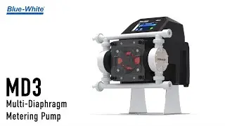The CHEM-FEED&reg; MD3 - Multi-Diaphragm Metering Pump