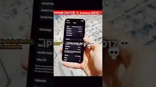 IPHONE IN 2017 VS SAMSUNG IN 2025 #iphone #samsung #edit #fyp #trending #trollface