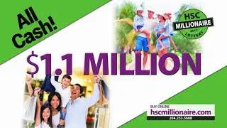 2017 HSC Millionaire Lottery: Win $1.1 million tax-free CASH