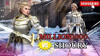 Thrilling Arena Battle😈SHOURY vs Million1000🔥One of the MOST Intense Matches  | Shadow Fight 4 Arena