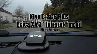 Radarwarner Test mit Kiyo E 265-Plus gegen mobile Leica XV3 Infrarot Messung