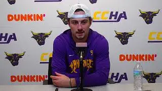 Maverick Men's Hockey | Mason Wheeler Post Game Press Conference 01.10.26