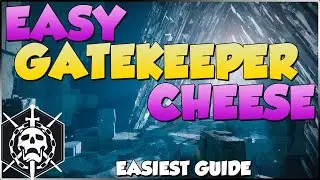 How To Complete the GATEKEEPER CHALLENGE in Master VoG! (Gatekeeper Cheese)