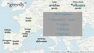 Italic vs Slavic vocabulary (Romance Languages)
