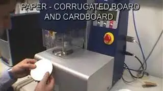 Determination of Bursting Strenght on paper, corrugated board and cardboard