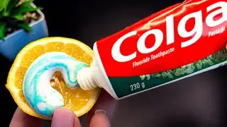 🔴Mix toothpaste with lemon and you will be shocked!