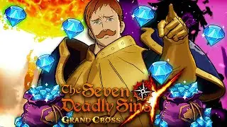 900+ GEMS SUMMONS! GOING DEEP FOR RED ESCANOR SUMMONS! | Seven Deadly Sins: Grand Cross