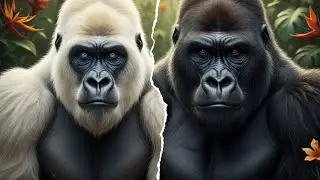  Black King Kong vs. White king kong: The Ultimate Jungle Showdown!