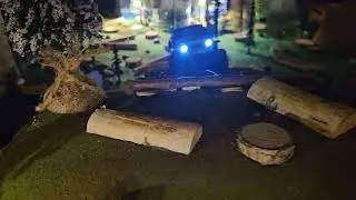 SCX30 Jeep night run around most of my course!