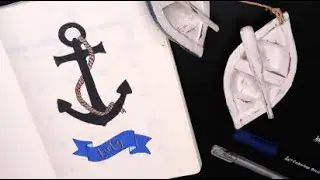 Bullet Journal July 2020 | Nautical (Indonesia)