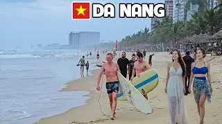 DA NANG VIETNAM Lastest Real Life & Relaxing Moments at My Khe Beach 2 PM