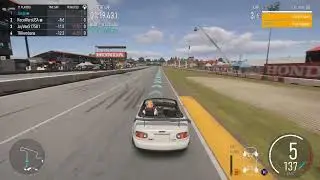 Mazda MX-5 '90 - Mid-Ohio. Forza Motorsport. Online, open class: C-Series (20240128)