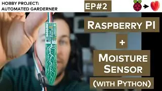 Raspberry PI + датчик влажности с Python (подключение, код, пошаговое руководство)