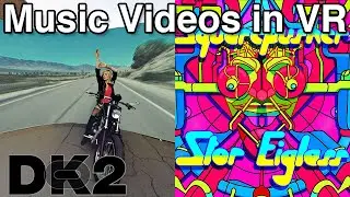 Oculus Rift DK2 - 360 music videos (Noa Neal - Graffiti, Squarepusher - Stor Eiglass)