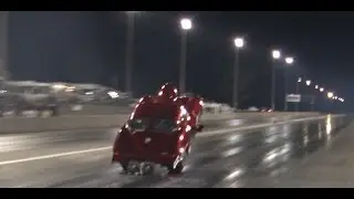 Insane Nitrous Vette Wheelstand!!