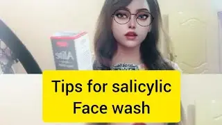 How to use salicylic acid #salicylicacidmask #skincare 