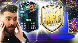 91 ФЛЕШБЕК ИКАРДИ SBC &mdash; БЕЗУМНЫЙ ВЫБОР ИКОНЫ SBC!!! НОВЫЙ КОНТЕНТ &mdash; FIFA 22 Ultimate Team