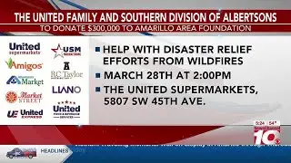 VIDEO: The United Family, Southern Division of Albertsons donate $300,000 to Amarillo Area Founda...