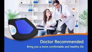 Sojoy Gel Seat Cushion for Long Sitting and Driving