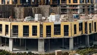  High Building Construction design|  timelapse | building 