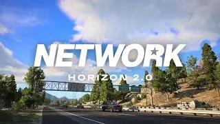 Network Horizon 2.0 | Новая графика с объемными облаками от Network Graphics