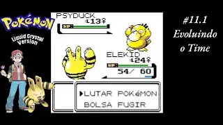 Pokemon Liquid Crystal Pt Br - Parte 11.1 - Evoluindo o Time