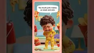 Junk Food vs Healthy Food | Kids Learning 🥗🍔 @KidsFunnnLearning