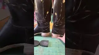 Building Custom Cowboy Boot Heels l Jes M&aacute;rquez l Made in New Mexico