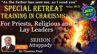 012. Live.Training in Charisms for Priests, Religious, Lay Leaders, volunteers in Sehion, Attappady