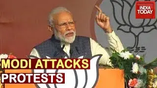 PM Narendra Modi Targets Anti-CAA Protests Ahead Of Delhi Assembly Polls